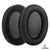 Crysendo Headphone Cushion Compatible with Senheiser HD201/ HD201S/ HD180/ HD419/ HD429/ HD439/ HD418/ HD428/ HD438/ HD448 | Frog Leather & Memory Foam Headphone Ear Cushion Earcup (Black) Crysendo