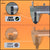 Crysendo Replacement Headphone Cushion 55mm / 5.5cm Foam Sponge Ear Pads (50 Pairs) 5MM Thick Crysendo
