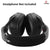 Crysendo Replacement Headphone Headband Cover Flexible Zipper Pad Protector Compatible with Son-y 1000XM3 Headphone | No Tools Required (Black). Crysendo