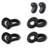 Ear Wing Tips Compatible with Samsung Galaxy Buds Live | Silicone Earbuds Cover Skin Cap Ear Tips | Anti-Slip Cover Fits in Charging Case (2 Pairs - Small & Medium)