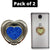 Finger iRing Stand, Pack of 2 Shiny Glitter 360°Rotation Universal Phone Grip Holder Kickstand | Metal Random Color Love Heart iRing Holder Crysendo