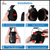 Headphone Cushion Compatible With Razer BlackShark V2, BlackShark V2 Pro Headphones | Replacement Ear Cushion Foam Cover Ear Pads Soft Cushion | Mesh Fabric & Memory Foam Earpads (Black) Crysendo