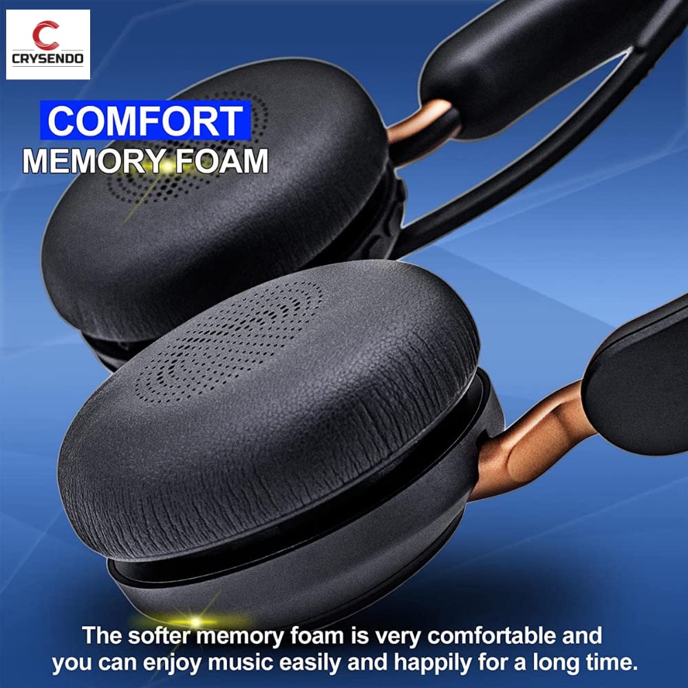 Headphone Cushion Compatible with Jabra Elite 45h/ Evolve2 65 MS