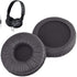 Headphone Cushion Compatible with Sony MDR-ZX110A Headset Replacement Earpads Cushion | Earpads for Headphones, Soft Protein Leather, Superior Noise Isolation Memory Foam (Black)