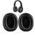 Headphone Cushion Compatible with ZEBRONICS Zeb-Thunder Headphone Cushions | Replacement Headphones Earpads | Protein Leather & Memory Foam Headphone Ear Cushion Cover Earpads (Black) Crysendo