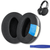 Headphone Cushion For Senheiser HD 350 BT / 4.40 BT/ HD 4.50BT/ HD 4.50 BTNC / 458 BT Headphones | Replacement Breathable Fabric & Cooling Gel Foam Earpads Reduces Heat On Ears (Black) Crysendo