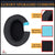 Headphone Cushion For Senheiser Momentum 2.0 (Momentum 2, M2), HD1 Wireless Around-Ear Headphones | Replacement Ear Cushion Cover Earpads Soft Cushions | Protein Leather & Memory Foam (Black) Crysendo