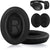 Headphone Cushion & Headband Cover for Bose QC35 / QC35ii / SoundTrue & SoundLink On-Ear Headphones | Replacement Headband Cover Cushion, Softer Protein Leather & Luxury Memory Foam (Black) Crysendo