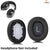 Headphone Cushion Pad Compatible with JBL Tune 700BT / JBL Tune 750BT/ JBL Tune 760BT/ JBL Tune 750BTNC | Replacement Headset Ear Cushion Pads | Protein Leather & Memory Foam Headphone Ear Cushion Cover Earpads Crysendo