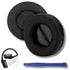 Headphone Cushion Pad for Motorola Pulse Escape SH012 Headphone | 80mm Replacement Headset Ear Cushion Pads | Protein Leather & Memory Foam Headphone Cover Earpads (Black)