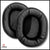 Headphone Cushion for AKG K361, K361BT, K371 & K371BT Headphones | Replacement Ear Cushion Foam Cover Earpads Soft Cushion | Protein Leather & Memory Foam (Black) Crysendo