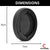 Headphone Cushion for Anker Soundcore Life Q10 / Q10 Bluetooth Headphones | Replacement Ear Cushion Foam Cover Ear Pads Soft Cushion | Protein Leather & Memory Foam (Black) Crysendo
