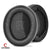 Headphone Cushion for Anker Soundcore Life Q10 / Q10 Bluetooth Headphones | Replacement Ear Cushion Foam Cover Ear Pads Soft Cushion | Protein Leather & Memory Foam (Black) Crysendo