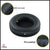 Headphone Cushion for Beyerdynamic, AKG, Redgear Cosmo, JVC HARX700, Fi-re Boltt Blast, Boult Audio ProBass Ranger Headphones | Replacement Protein Leather & Memory Foam Cushion (Black) Crysendo