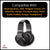 Headphone Cushion for Beyerdynamic, AKG, Redgear Cosmo, JVC HARX700, Fi-re Boltt Blast, Boult Audio ProBass Ranger Headphones | Replacement Protein Leather & Memory Foam Cushion (Black) Crysendo
