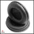 Headphone Cushion for Beyerdynamic, AKG, Redgear Cosmo, JVC HARX700, Fi-re Boltt Blast, Boult Audio ProBass Ranger Headphones | Replacement Protein Leather & Memory Foam Cushion (Black) Crysendo