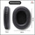 Headphone Cushion for E900 Pro Gaming Headset | Replacement Earpads Protein Leather & Memory Foam Earcups (Black) Crysendo