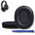 Headphone Cushion for Edifier G10, G20, K815, K830, Hecate G1 Wired, W800bt, W808BT Headphone | 25mm Extra Thick Replacement Earpads, Earcups | Protein Leather & Memory Foam Crysendo