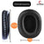 Headphone Cushion for Edifier G10, G20, K815, K830, Hecate G1 Wired, W800bt, W808BT Headphone | 25mm Extra Thick Replacement Earpads, Earcups | Protein Leather & Memory Foam Crysendo
