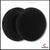 Headphone Cushion for Grado SR60, SR80, SR125, SR225, M1, M2 Headphones | Replacement Ear Foam Earpads Sponge Pad (Black) Crysendo