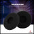 Headphone Cushion for Grado SR60, SR80, SR125, SR225, M1, M2 Headphones | Replacement Ear Foam Earpads Sponge Pad (Black) Crysendo