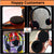 Headphone Cushion for Jabra Biz 1500 / Jabra Biz 2400 | 10MM Extra Thick Replacement Foam Sponge Ear Pads | High Density Foam Ear Muffs | 3 Pairs (Black) Crysendo