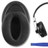 Headphone Cushion for Senheiser HD1 Momentum 1 Momentum 2.0 (M2) Headphone | Protein Leather + Memory Foam | Replacement Headset Cushion 92mm X 73mm (Black) Visit the CRYSENDO Store
