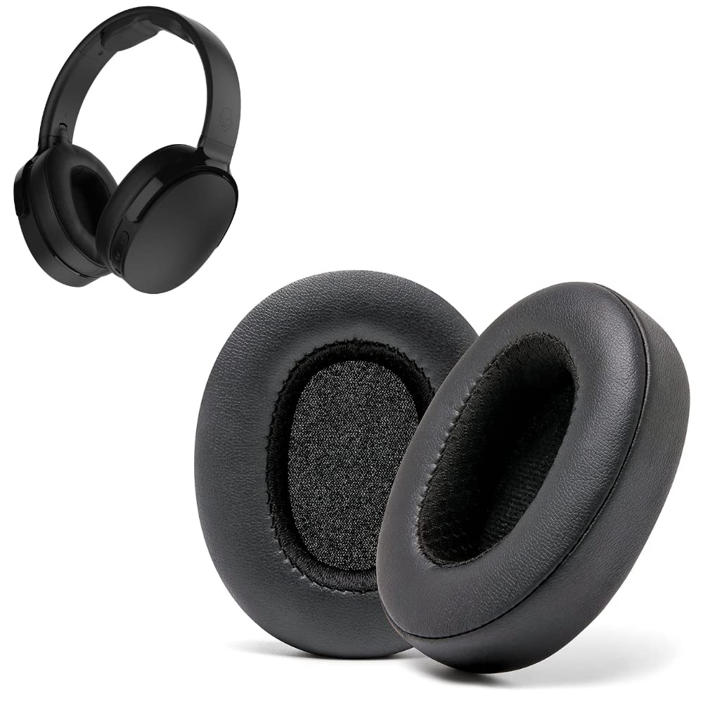  Gvoears Replacement Earpads for Skullcandy Crusher Wireless,  Crusher ANC/EVO, Hesh ANC/EVO, Hesh 3 Wireless, Also Fit for Skullcandy  Venue Wireless Headphones, Comfortable Cooling-Gel Pads (Black) :  Electronics