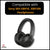Headphone Cushion for Son-y WH-XB910, XB910N Headphone | Replacement Ear Cushion Foam Cover Ear Pads Soft Cushion | Protein Leather & Memory Foam (Black) Crysendo
