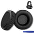 Headphone Cushions Compatible with OneOdio Pro-10 / OneOdio Over Ear DJ / OneOdio Pro 50 Headphone | Round Replacement Memory Foam + PU Leather Headphone Ear Cushion (Black)