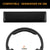 Headphone Headband Cover | Headband Replacement Leather for Sennheiser HD 206 | Headband Cushion (Black) Crysendo