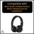 Headphone Headband for Beats Studio 2 & Studio 3 Wired/Wireless Over-Ear Headphones | Replacement Headband Pad Polypropylene (Black) Crysendo