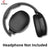 Headphone Headband for Skullcandy Hesh 3 Wireless Over-Ear Headphone | Replacement Soft Headband Pads Cover | Protein Leather (Black) Crysendo