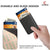 Leather Wallet Phone Card Holder | Pocket Credit Card ID Case Pouch Stores 2-3 Cards + Cash | 3M Adhesive Sticker for iPhone and Android Smartphones (Black) Visit the CRYSENDO Store Crysendo