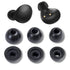 Memory Foam Eartips for Sam-Sung Galaxy Buds Plus Earbuds | Replacement Ear Tips | No Ear Pain, Anti-Slip, Fits in Charging Case (S, M, L) (Black)