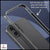 Metal Bumper Case for iPhone 14/13/13 Pro | Raised Edge Protection Frame Case Cover with Soft Lining Crysendo