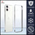 Metal Bumper Case for iPhone 14/13/13 Pro | Raised Edge Protection Frame Case Cover with Soft Lining Crysendo