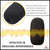 Mic Cover Compatible with David Clark M-4, M-7 Aviation Headsets | High Density Foam Sponge Windscreen | Soft Mic Shield with Pop Filter Protection (Black - 4pcs) Crysendo