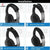 Replacement Headphone Headband Cover Flexible Zipper Pad Protector Compatible with Son-y 1000X, 1000XM2, 1000XM3, 1000XM4, 100abn, XB950BT Headphone Crysendo