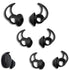 Silicone Eartips for Bose QuietComfort Sport Earbud | Replacement Eartips, Soft & Comfortable | 3 Pairs - S, M, L (Black)