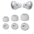 Silicone Eartips for Sam-Sung Galaxy Buds Pro | Silicone Replacement Eartips | Pain Reducing, Anti-Slip Ear Tips Crysendo