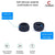 Silicone Eartips for Sam-Sung Galaxy Buds Pro | Silicone Replacement Eartips | Pain Reducing, Anti-Slip Ear Tips Crysendo