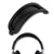 Silicone Headband Compatible with APL AirPods Max Headphone | Protective Washable Dustproof Sweat Proof Cover Headband Protectors (Black) Crysendo