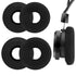 Soft Foam Sponge Compatible with Plantronics H251, H261, H351, H361, HW251, HW261, AH450, AH460, SupraPlus Headsets (2 Pairs, Black)