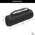 Speaker Case for JBL Flip 3/4/ 5/6 Bluetooth Speaker | Waterproof Hard Travel Case Storage Bag Pouch (Speaker Not Included) (Black) Crysendo