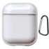 Transparent Plastic Soft Case Compatible with AirPods. Shock Proof Impact Resistant Protective Cover –Sleek (Clear AirPods Soft Cover Case) (Not for Airpods Pro)